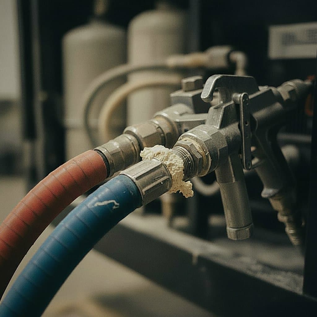 Spray foam equipment and rig