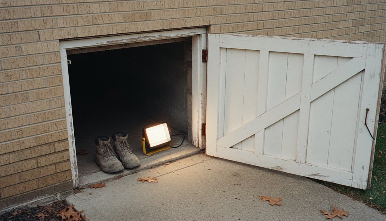 Access entry point for crawl space